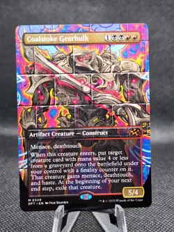 MTG - Coalstoke Gearhulk (Borderless) - Aetherdrift - Image 1