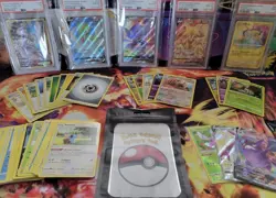 POKEMON MYSTERY BOX 📦 PSA CGC TAG Potential- Bid & Win Big! See Description!👀 - Image 1