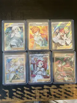 Pokemon Trainer Card Lot of 6 Mint Condition - Image 1