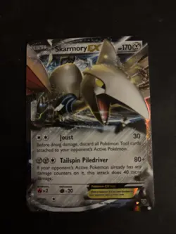 Pokemon TCG Skarmory EX Ultra Rare Holo Card 80/146 XY Base Set - Image 1