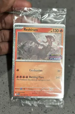 Reshiram Holo Promo 017/094 - Sealed Pokemon Card - Phantasmal Flames - Image 1