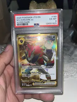 Pikachu Vmax and N’S Zoroark PSA 5 and 6 Lot Pokemon TCG - Image 1