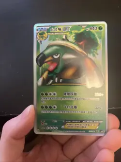 [Chinese] Torterra EX Holo 017/128 NM DE2 Elf Anime Toy Pokemon Card - Image 3