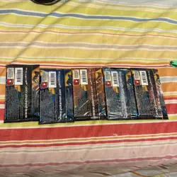 Art Set Of 5 Pokemon TCG: Sun and Moon Base Set Booster Packs Factory Sealed - Image 2