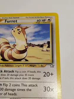Furret - 35/111 [Neo Genesis] Pokemon TCG - Uncommon Pokemon Card - LP - Image 3