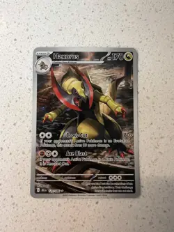 Haxorus Illustration Rare Pokemon Black Bolt TCG Card 147/086 - Image 1