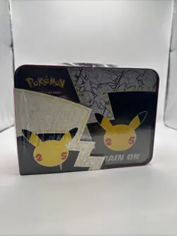 Pokemon TCG Celebrations 25th Anniversary Collectors Chest Lunch Box Tin Sealed 820650809415 - Image 2
