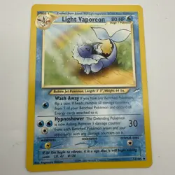 Pokemon Light Vaporeon 52/105 Neo Destiny Regular - Image 1