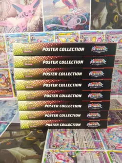 Pokemon TCG: Prismatic Evolutions Poster Collection Boxes. Sealed. 8x - Image 1