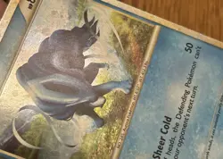 Pokemon TCG Suicune HGSS21 2010 Fall Collector's Tin Black Star Promo Holo MP+ - Image 3