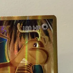 Dragonite EX (106/108) XY Evolutions Full Art Gold Pokemon Card! Near Mint! - Image 3
