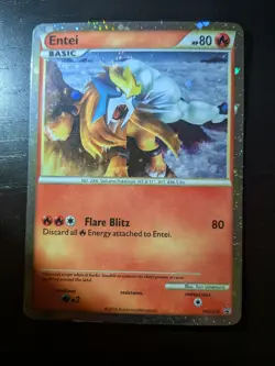Entei HGSS20 Promo HeartGold SoulSilver Holo Foil Pokemon LP - Image 4