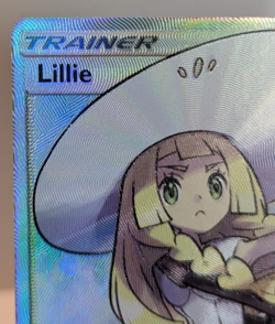 Lillie (Full Art) 147/149 Sun And Moon Base Set Holo Pokemon TCG NM - Image 2