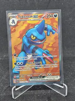 Pokemon Card Toxicroak EX 232/198 Scarlet & Violet - Ultra Rare - Image 1