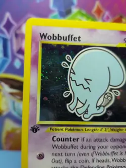 Pokemon TCG Neo Discovery 1st Edition Wobbuffet 16/75 Holo LP - Image 2