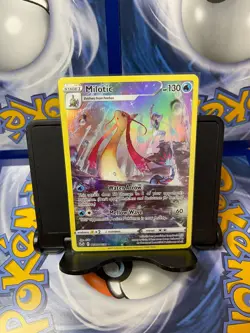 Pokemon TCG Milotic TG02/TG30 Silver Tempest Trainer Gallery Full Art Rare - Image 1