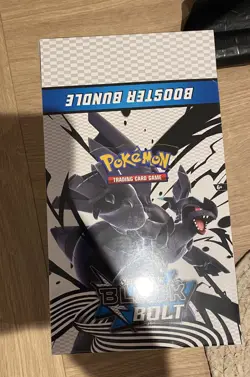 Pokemon TCG Black Bolt Booster Bundle Case - Sealed Display Case - Image 1