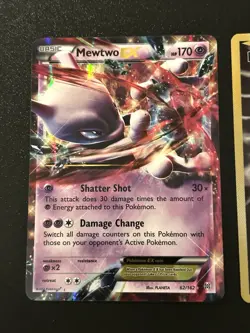 MEWTWO EX LOT: 3 Mewtwo Pokemon Cards - All LP Excellent Condition FREE SHIPPING - Image 3