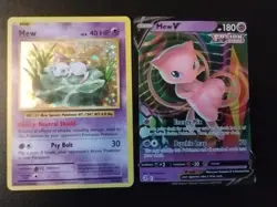 Mew Collection Lot of 11 Cards Mew V VMAX EX Holo Full Art RARE NM Set - Image 5