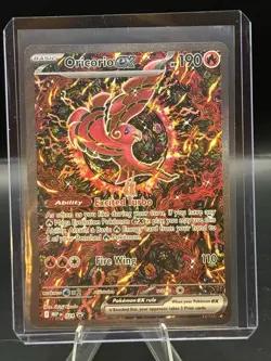 ORICORIO EX 024 Phantasmal Flames UPC Promo Pokemon Card - Image 1