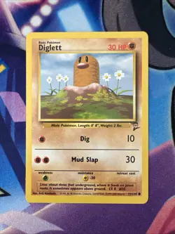 Pokemon TCG - Diglett 071/130 Base Set 2 Regular - LP - Image 1