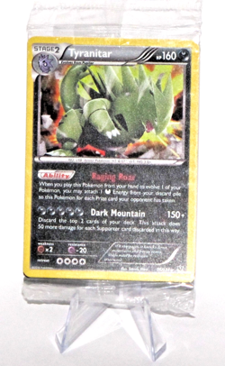 Pokemon *Fates Collide* Tyranitar /Vivillon/Shrifty Promo Pack **NEVER OPENED** - Image 1