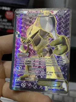 Alakazam EX 117/124 XY Fates Collide 2016 Full Art Holo Rare Pokemon Card TCG - Image 4