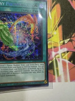 YUGIOH! Heavy Polymerization MP24-EN150 Prismatic Secret Rare 1st Ed NM - Image 3