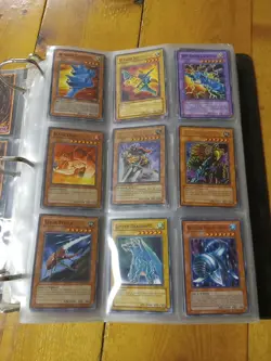yugioh card lot 1996 Binder Holos Rare Lot Dragon 258 Cards - Image 2