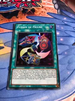 Fusion de figure super rare yugioh carte neuve KICO-FR005 magie premiere edition - Image 1