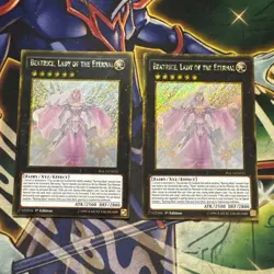 Yugioh! Beatrice, Lady of the Eternal PGL3-EN021 x2 Gold Secret Rare 1st Ed NM - Image 1