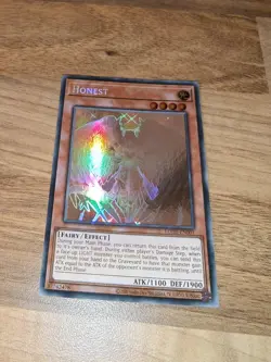 Yu-Gi-Oh Honest Ghost Rare 37742478 LODT-EN001 - Image 2
