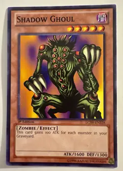 Shadow Ghoul - LCJW-EN228 - Common - 1st Edition x1 - Lightly Played Yugioh! - Image 1