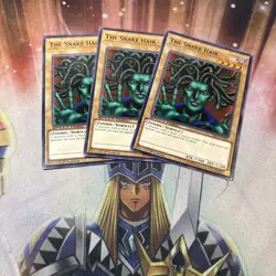 3 x The Snake Hair (SBLS-EN026) - Common - 1st Edition - Image 1