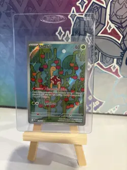 Pokemon TCG Mega Evolution Shuckle Illustration Rare Holo Card 136/132 - Image 1