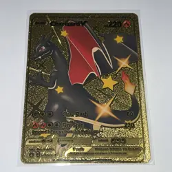 Charizard V HP 220 Gold Foil Pokemon Card 079/073 Fan Art Mint - Image 1