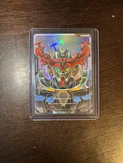 Gundam Card Game R-015 C++ GQuuuuuuuX (NM) - Image 1
