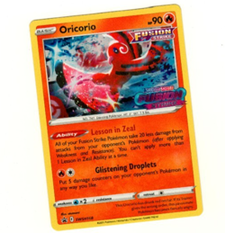 Oricorio SWSH168 Foil Sword And Shield Promo Pokemon Trading Card - Image 1