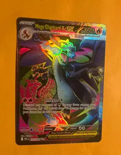 Pokemon TCG Card - Phantasmal flames - Mega Charizard X ex - 109/094 English - Image 3