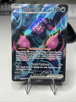 Pokemon TCG Pecharunt EX Ultra Rare Shrouded Fable Card 085/064 - Image 1