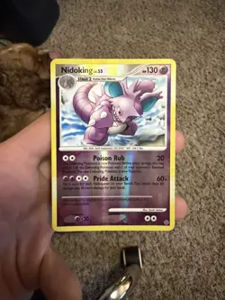 Pokemon Card - Nidoking Secret Wonders 34/132 Reverse Holo - Image 1