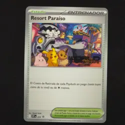 Paradise Resort 224 - 2025 World Championships Portuguese Promo - Pokemon Card - Image 1