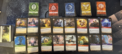 Riftbound LoL Card Game 1800+ C,UC,R, Legends, Battlefields, rune Cards Bulk Lot - Image 1