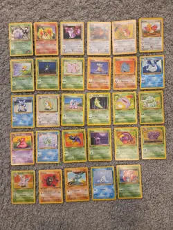 Vintage Pokemon Lot: Regular, 29 cards (10 1st Edition) - Image 1