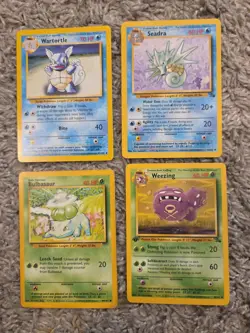 Vintage Pokemon Lot: Regular, 29 cards (10 1st Edition) - Image 2