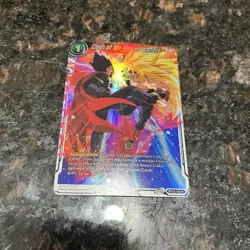 SS3 Bardock Clash of the Masked Warriors Foil Dragon Ball Super Card Game | LP - Image 4