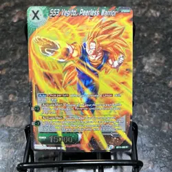 SS3 Vegito Peerless Warrior BT11-063 Rare Foil Dragon Ball Super Card Game | NM - Image 1