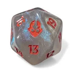 Magic The Gathering Spin Down Life Counter Avatar The Last Airbender D20 Dice - Image 1
