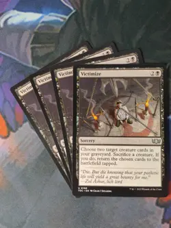 Victimize x 4 | 7% Off 2+ | Dragonstorm | NM | MTG - Image 1