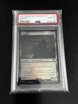 Nazgul #336 FOIL ~ Magic the Gathering - Lord Of The Rings 0336 LTR ~ PSA 10 - Image 1